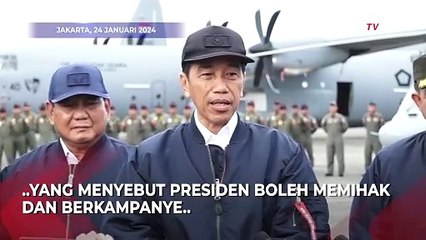 下载视频: Jokowi Bilang Presiden Boleh Kampanye, TPN Ganjar-Mahfud Singgung Etika Hingga Nepotisme