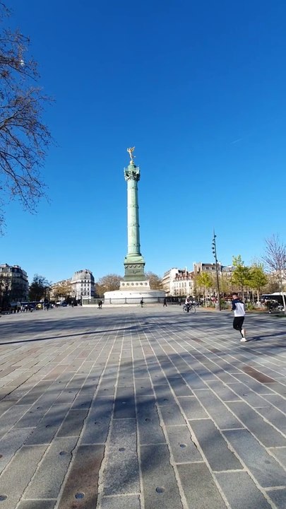 La Place de la Bastille - Professeur Pin