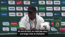 Diawara : “On n'est pas venu s'arranger avec le champion”