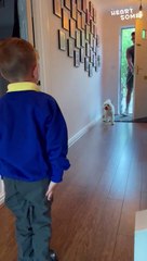 Emotional First Day of School Surprise: || Heartsome 