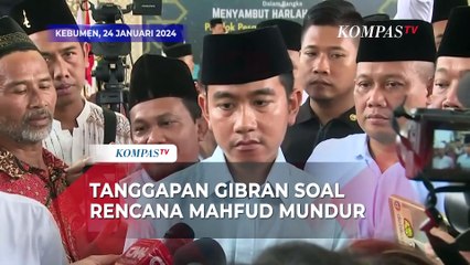 Tanggapan Gibran soal Rencana Mahfud MD Mundur dari Jabatan Menko Polhukam