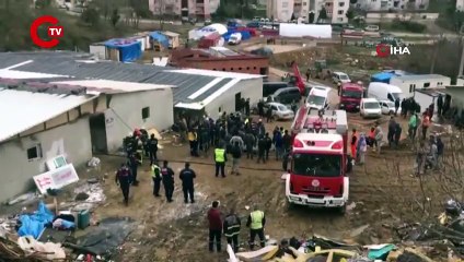 Kocaeli'nde yangın faciası: 1 işçi yaşamını yitirdi!