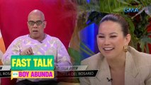 Fast Talk with Boy Abunda: Andrea del Rosario, pinangarap bang maging isang artista? (Episode 260)