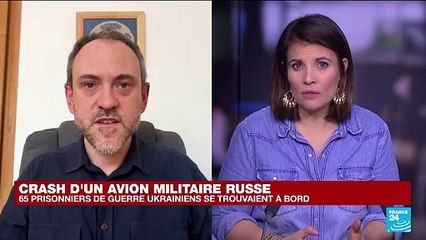Russie : crash d'un avion militaire russe, 65 prisonniers ukrainiens à bord