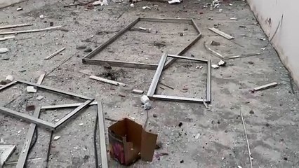 Un herido al explotar una bombona de gas butano en Aranda