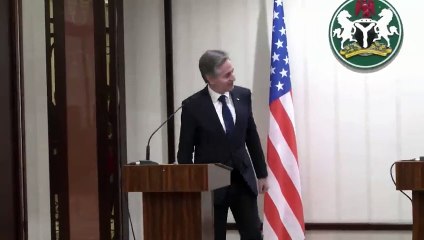 US determined to remain strong security partner for Nigeria -Blinken