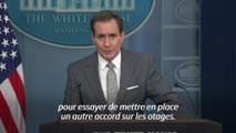 La Maison Blanche évoque des discussions 