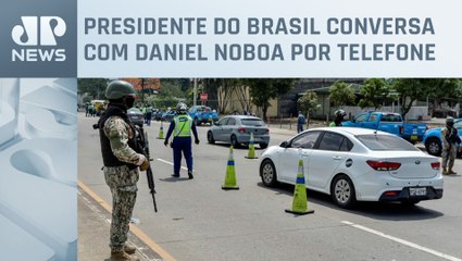 Lula oferece apoio em inteligência e segurança ao Equador