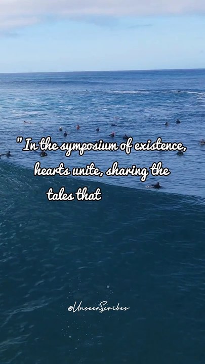 Share the Tales, Unite the Hearts: A Symposium of Existence