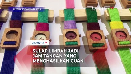Kreatif! Sulap Limbah Jadi Jam Tangan yang Menghasilkan Cuan