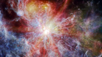 El telescopio Webb capta un complejo masivo de formación de estrellas