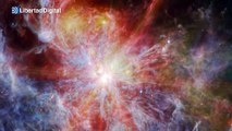 Impactantes imágenes capturadas por el James Webb de una masiva formación de estrellas