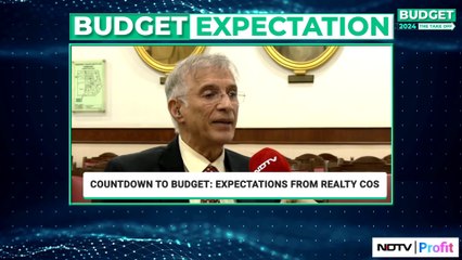 Budget Expectations | Niranjan Hiranandani Lists Needs For Realty Sector | NDTV Profit