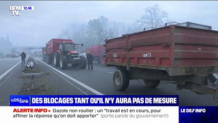 下载视频: Colère des agriculteurs: des blocages partout en France