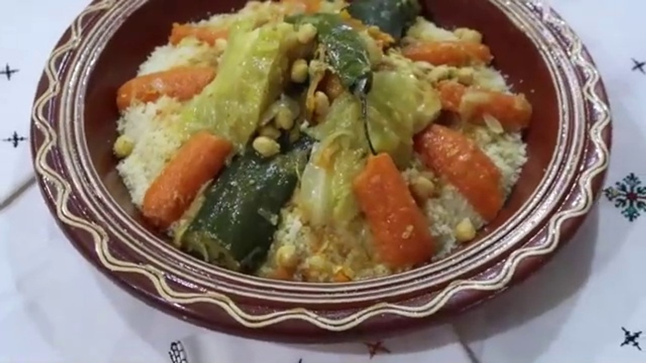 COUSCOUS AU POULET ET AUX LEGUMES