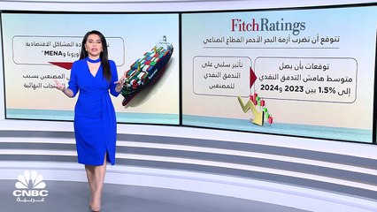 وكالة Fitch تتوقع أن تطال توترات البحر الأحمر القطاع الصناعي في أوروبا وMENA