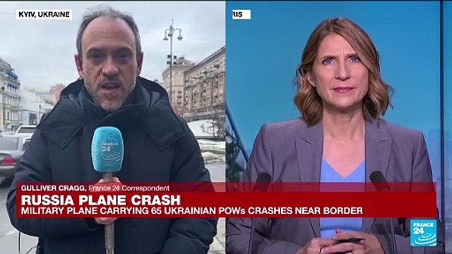 Russia says no survivors in Ukrainian prisoners plane crash