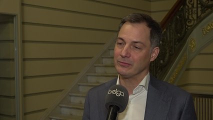 Le premier ministre Alexander De Croo parle de l'intelligence artificielle dans la musique
