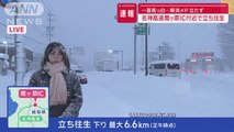 大雪影響車内の状況はガソリン食料は 名神高速で約6km立ち往生スーパーJチャンネル(2024年1月24日)