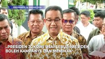 Respons TKN Soal Anies Singgung Netralitas Terkait Jokowi Sebut Presiden Boleh Kampanye