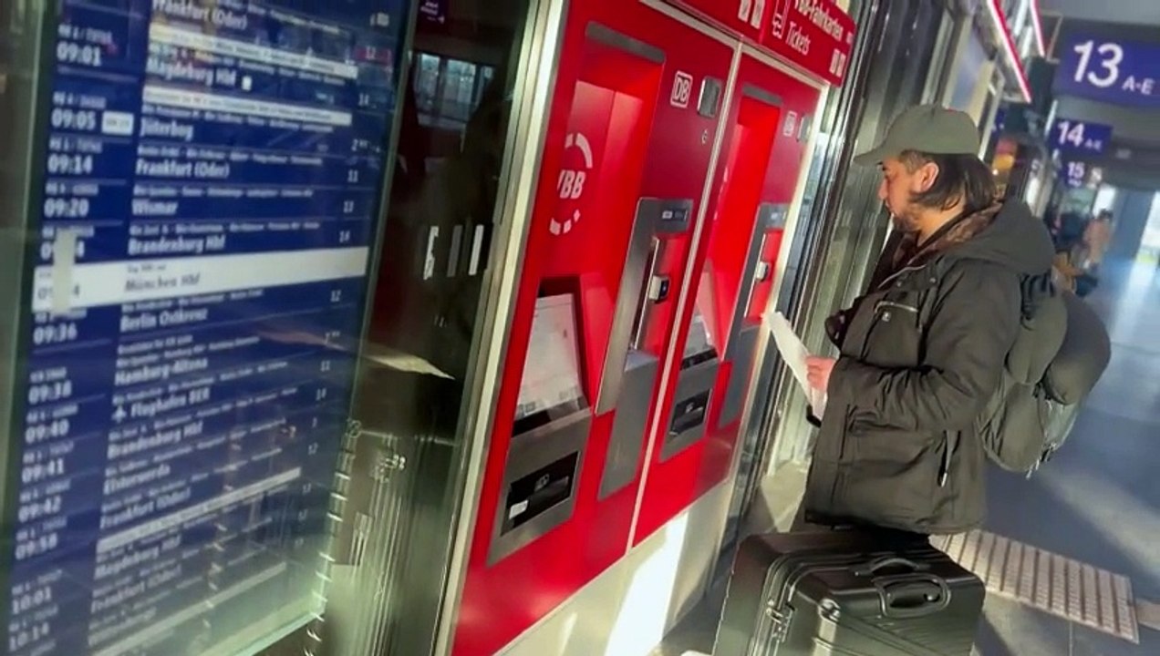 Bahn-Streik: Fahrgäste sind sauer