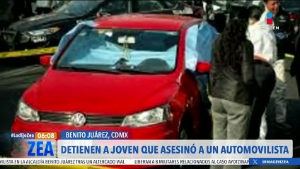 Detienen a sujeto que asesinó a un automovilista en la alcaldía Benito Juárez, CDMX