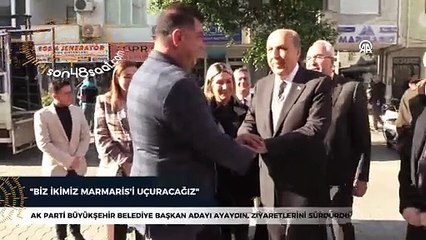 AK Parti Büyükşehir Belediye Başkan adayı Ayaydın, ziyaretlerini sürdürdü