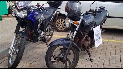 Moto furtada e com placas clonadas é apreendida pelo GPOM da Guarda Municipal