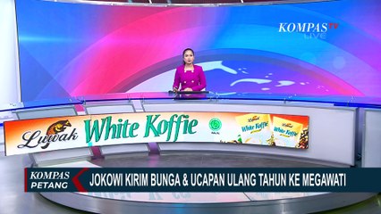 Jokowi Kirim Bunga Anggrek Warna Ungu di Hari Ulang Tahun Mega, Ini Alasannya