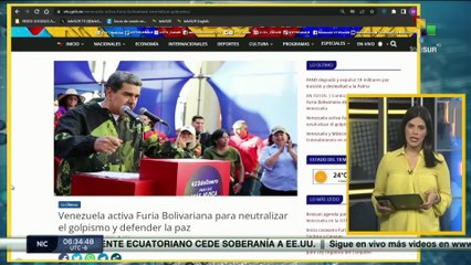 Gobierno venezolano activa Furia Bolivariana contra el golpismo y para mantener la paz