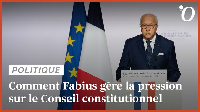 Loi immigration: comment Fabius gère la pression sur le Conseil constitutionnel