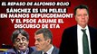 Alfonso Rojo: “Sánchez es un pelele en manos de Puigdemont y el PSOE asume el discurso de ETA”