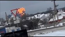 Ucraina, un aereo russo con 65 prigionieri ucraini si schianta a Belgorod