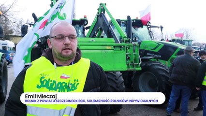 Rolnicy protestują w Szczecinku. Tym razem bez blokad