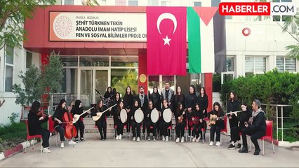 Filistinli çocuklar için söylediler