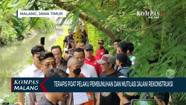 Terapis Pijat Pelaku Mutilasi Jalani Rekonstruksi