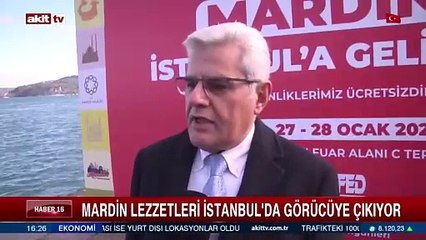 Mardin lezzetleri İstanbul'da görücüye çıkıyor