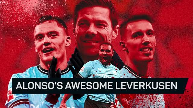 Alonso's awesome Leverkusen chase Bundesliga dream