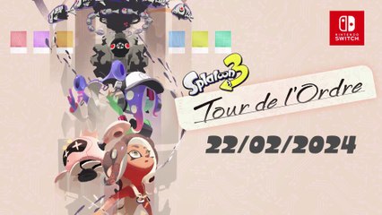 Splatoon 3 La Tour de l'Ordre - Date de sortie