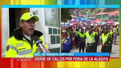 No ingrese al centro: Estas son las calles cerradas en la ciudad de La Paz por las ferias de Alasita