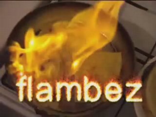 Crepes flambees