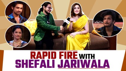 Shefali Jariwala Reveals her Favourite Bigg Boss 17 Contestant Before Finale! Fun Rapid Fire