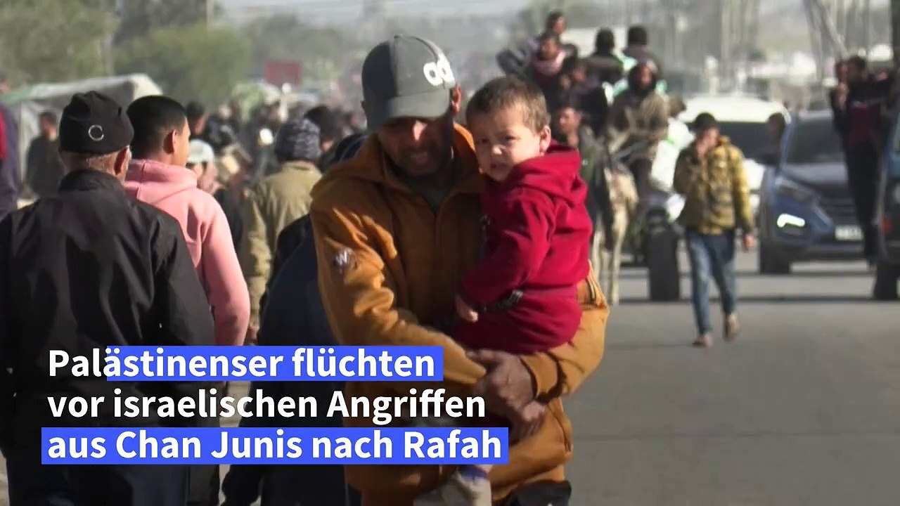 Flucht im Gazastreifen: 'Ich gehe ins Ugewisse'