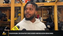 Steelers' Chukwuma Okorafor Discusses Midseason Benching