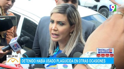 Detenido había usado plaguicida en otras ocasiones | El Despertador