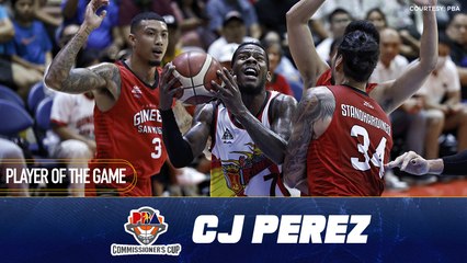 PBA: CJ Perez takes over in San Miguel's Game 1 win