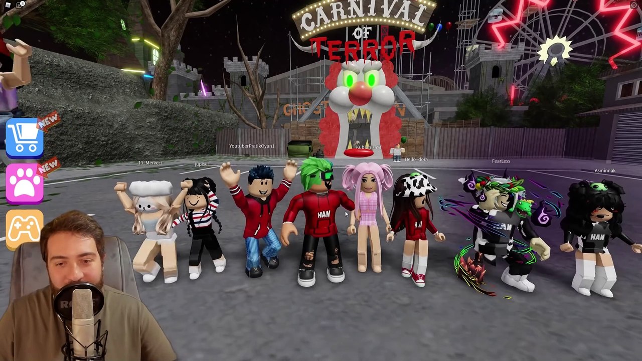  KORKUNÇ PALYAÇO LUNAPARKINDAN KAÇIŞ  | ESCAPE THE CARNİVAL OF TERROR | ROBLOX HAN KANAL EKİP