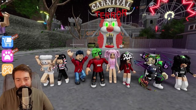 KORKUNÇ PALYAÇO LUNAPARKINDAN KAÇIŞ | ESCAPE THE CARNİVAL OF TERROR | ROBLOX HAN KANAL EKİP