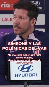 SIMEONE y el VAR: Se piensan que SOMOS TODOS TONTOS