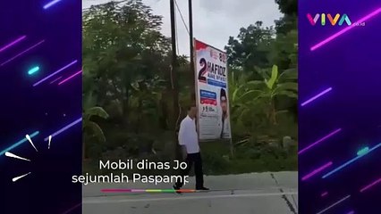 Ban Mobil Presiden Bocor, Jokowi Terciduk Jalan Kaki